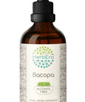 Bacopa B120 Alcohol-Free Herbal Extract Tincture, Bacopa (Bacopa Monnieri) Dried Herb (4 fl oz)