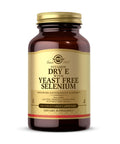 Solgar Dry Vitamin E With Yeast Free Selenium 100 Vegetable Capsules