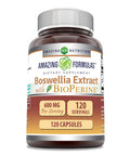 Amazing Formulas Boswellia Extract With Bioperine 600Mg 120 Capsules Supplement | Non-Gmo | Gluten Free | Made In Usa