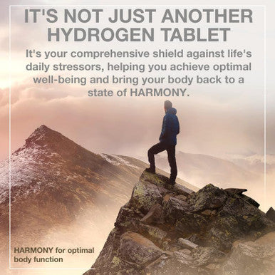 Drink Hrw Harmony Advanced Molecular Hydrogen Water Tablet + Immunolp20 Magnesium. Metabolic Support, Energy Boost, Cognitive Function, Stress Resilience. 30 Fast Dissolving Tablets, Unflavored