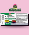 Nature'S Answer Alcohol Cranberry Extract 1 Fluid oz. Potent 10000 mg Fresh Cranberry