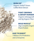 Garden of Life Raw Organic Fit Vegan Protein Powder Vanilla 20 Servings | 28g Plant Based Powder for Weight Management Raw Protein Probiotics & Fiber Non-GMO Gluten-Free Vegan