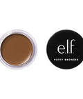 e.l.f. Putty Bronzer Creamy Highly Pigmented Formula Creates a LongLasting Bronzed Belle Glow Infused with Argan Oil Vitamin E 0.35 Oz