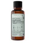Davids Hydroxi Nano-Hydroxyapatite Mouthwash Refill Alcohol-Free Fluoride-Free Remineralizing for Sensitive Teeth & Enamel Health Gum Detox Relieves Dry Mouth Concentrate Makes 16 fl oz
