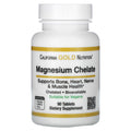 California Gold Nutrition Magnesium Chelate, 210 Mg, 90 Tablets (105 Mg Per Tablet)