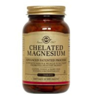 Solgar - Chelated Magnesium 100 Tablets