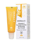 DERMA-E Anti-Aging Regenerative Night Cream 2 Oz + Vitamin C No Dark Circles Perfecting Eye Cream 0.5 Oz