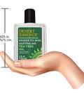 Desert Essence Kinder to Skin Australian Tea Tree Oil - 4 Fl Ounce - Soothes Stings & Minor Insect Bites - Blemishes - Water Soluble - Essential Oil - Refreshing - Natural Glow - No Parabens