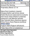 Secrets of the Tribe Prosta Vigor Alcohol Extract, High-Potency Herbal Drops, Tincture Made from Pygeum, Maca, Stinging Nettle, Reishi Mushroom, Red Clover, Spearmint, Saw Palmetto, White Peony 2 oz
