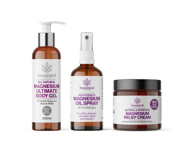 Benatural Essentials Magnesium Oil Spray 100g | High Potency | Soothes Muscles 100g | Made in The UK | pH Balanced