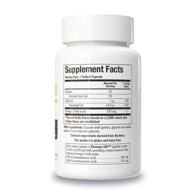 Biotics Research Biomega-500 90 Capsules