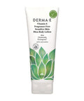 DERMA E Vitamin E Fragrance Free Therapeutic Shea Body Lotion Natural Moisturizer for Sensitive Skin Unscented Soothing Moisturizing Cream, 8 oz
