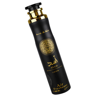 Lattafa Asad Spicy Fruity Woody Amber Air Freshener 10.1 Ounce / 300 Ml