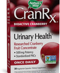 Nature'S Way Cranrx Bioactive Cranberry Urinary Health 500 Mg Potency, Once Daily, 30 Vcaps