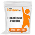 BulkSupplements L-Carnosine Powder Eye Supplement - Nerve Support - Amino for Brain (100 Grams - 3.5 oz)