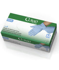 Curad - CUR9315 Nitrile Exam Gloves Latex 9" Length Medium Blue 150 Count