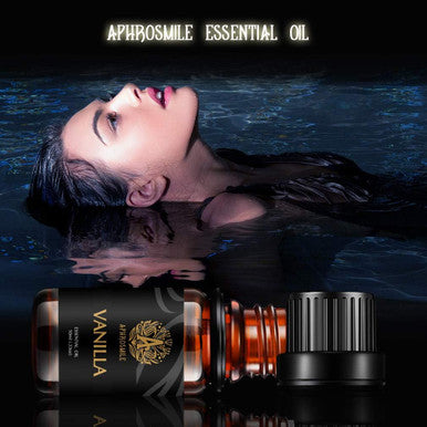 Aphrosmile Vanilla Essential Oil - 100% Pure Vanilla Oil, Organic Therapeutic-Grade Aromatherapy Essential Oil 10mL/0.33oz