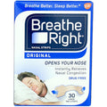 Breathe Right Nasal Strips Original Tan Large 30 Each By The Honest Company