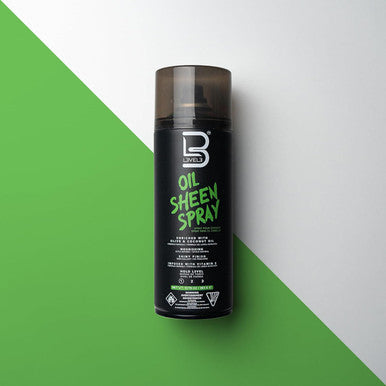 L3 Level 3 Oil Sheen Spray - Adds Shine To Hair After Styling - Infused With Vitamin E Olive And Coconut Oil And Herbal Extracts Level Three Oil Shine Spr