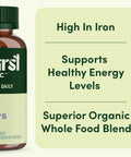Earthfirst Organic Once Daily Multivitamin For Women 50+ Supports Bone Strength Energy And Heart Health 60 Count