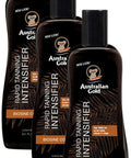 Australian Gold Rapid Tanning Intensifier Lotion 8.5 Fl Oz | With Tea Tree Oil And Aloe Vera | Vitamin E (Pack Of 3)