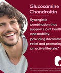 Bestvite Glucosamine & Chondroitin Sulfate 750/600 Triple Strength (250 Tablets) - Joint Support - No Stearates - Gluten