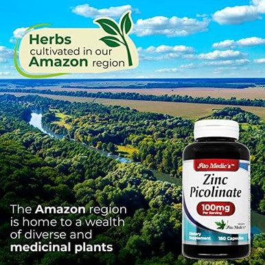 Lab Zinc Supplements Zinc 100Mg Zinc Picolinate Immune Support Supplement 180 Capsules Zinc Supplements Ultra High Absorption.