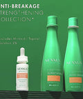 Nexxus Minoxidil Shampoo Conditioner & Leave-In Hair Serum Unbreakable Care 3 Pack With Biotin Keratin And Collagen Amino Acids 13.5 Oz 2 Fl Oz