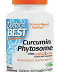 Doctor's Best Curcumins Phytosome Featuring Meriva 500 mg 60 Veggie Caps