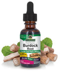 Nature'S Answer Burdock Root with Organic Alcohol 1oz Extract | Promotes Overall Well-Being | Gluten Non-GMO Vegan No Preservatives or Artificial Flavors | Single Count
