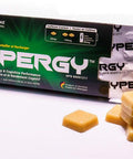HYPERGY Mint 6 Pack - Natural Energy Supplement Without the Crash - Caffeine Gummy with Taurine - Sugar Free Gluten Free - Helps to Boost Energy Stamina Focus - Workout Supplement - 36 Gummies