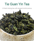 Fullchea - Anxi Tieguanyin Tea - Best Oolong Tea Loose Leaf - Tie Guan Yin Tea - Iron Goddess of Mercy with Orchid Aroma - Deliciously Smooth Taste - 4oz / 113g