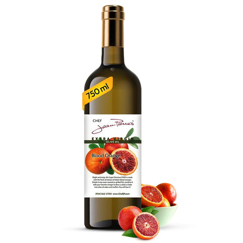 Chef Jean Pierre's Tuscan Herb Olive Oil - Naturally Infused, 750ml (25oz) Glass Bottle - Elevate Your Dishes with a Burst of Flavorful Sophistication