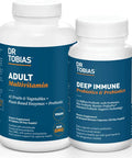 Dr. Tobias Deep Immune Probiotics Prebiotics and Adult Multivitamin for Overall Health Digestion Support