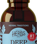 Herbs Etc. Deep Sleep Classic Liquid Extract Holistic Rest Supplement for Restful Sleep Chamomile Lemon Balm