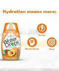 Sweetleaf Water Drops Peach Mango Sugar- Water Enhancer Drops Stevia & Monk Fruit Sweetener Water Flavoring 1.62 Oz (Pack of 6)