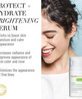 GOLDFADEN MD Brightening Elixir Serum w/Vitamin C Ferulic Acid Vitamin B Vitamin E Helps Aid Against The Appearance Of Photoaging Leaves Skin Feeling Hydrated Looking Radiant 1.0 fl oz