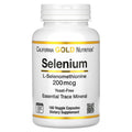 Selenium L Selenomethionine Essential Mineral 200 Mcg 180 Capsules