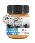 Steens Manuka Honey - MGO 85+ - Pure & Raw 100% Certified multifloral Manuka Honey - Bottled and Sealed in New Zealand-17.6oz