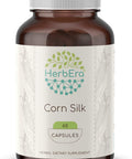 HerbEra Corn Silk 60 Capsules, 400 mg, Corn Silk (Zea Mays) Dried Silk (60 Capsules)