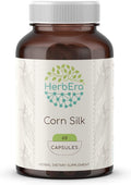 HerbEra Corn Silk 60 Capsules, 400 mg, Corn Silk (Zea Mays) Dried Silk (60 Capsules)