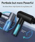 Arboleaf Mini Massage Gun, Percussion Deep Tissues Muscle Massager, Full-Metal Travel Massage Gun, Portable Handheld Massager, Compact Sports Massager For Office Gifts For Him, Home, Athletes