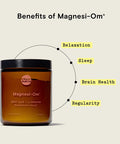 Magnesi-Om by Moon Juice | Magnesium Powder Supplement for Natural Calm, Sleep & Regularity | Magnesium Acetyl Taurinate, Magnesium Gluconate, Magnesium Citrate, L-Theanine | Sugar Free Berry Flavor