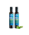 Sonoma Gourmet: Basil & Parmesan Flavored Olive Oil | 100% California Extra Virgin Olive Oil | 8.5 FL OZ (Pack of 2)