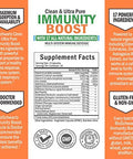 Immune Support Supplement with Vitamin C 1000mg Zinc Elderberry Ginger Beta Carotenes Immunity Boost for Adults Natural Immune Defense Antioxidant Vitamins by BioSchwartz 90 Capsules
