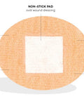 Bsn Medical 00303 Coverlet Adhesive Bandages Oval 1 1/4Quot; X 1Quot;(Pack Of 100)