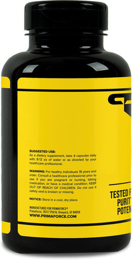 Primaforce Creatine Monohydrate Capsules - 240 Capsules 3000mg per Serving Gluten and Non-GMO