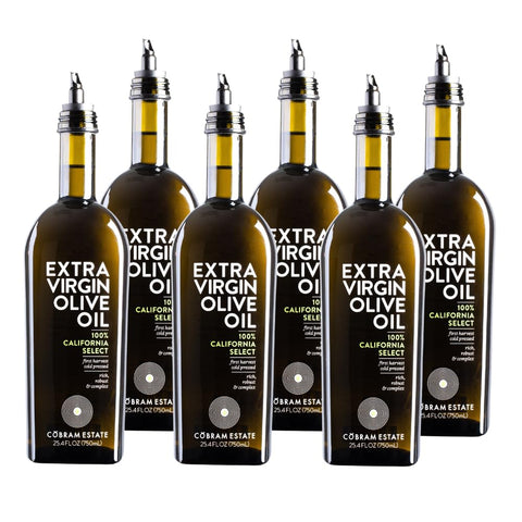 Cobram Estate California Select Extra Virgin Olive Oil, First Cold Pressed, Non-GMO, Keto Friendly, High in Antioxidants, Rich & Complex, 375ml Bottle