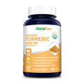 Organic Turmeric 1,400 mg , with Black .