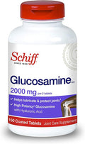 Schiff Glucosamine 2000Mg With Hyaluronic Acid 150 Tablets - Joint Supplement (Pack Of 3)